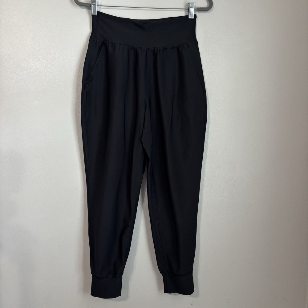 Old Navy Active Powersoft High Rise Joggers Women's Size Medium Go-Dry Black